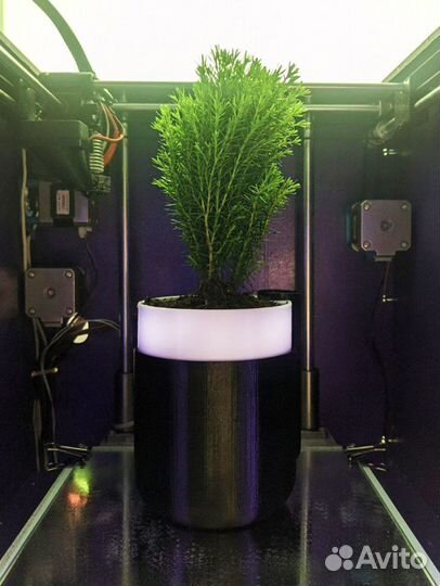 Горшок с авто-поливом