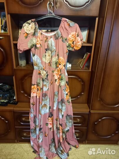 Платье в пол 48 50