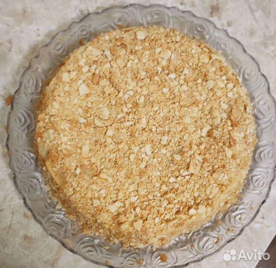 Торт домашний Наполеон (цена указана за весь торт)