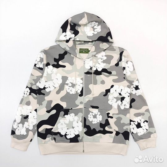 Зип худи Denim tears fw24