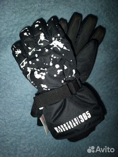 Новые зимние перчатки 7-8л Н&М и вещи на мал 0-7л