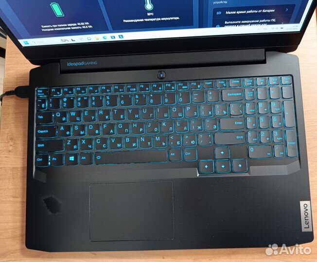Ноутбук Lenovo IdeaPad Gaming 3 15arh05