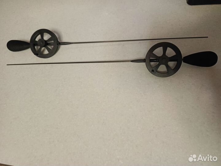 Удочки зимние 40 см, карбон, эва