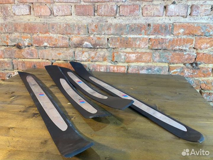 Накладка на порог салона Bmw 5 E60 N52B25 AF 2005