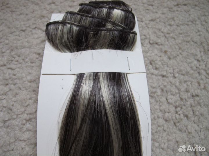Волосы искуственные на заколках
