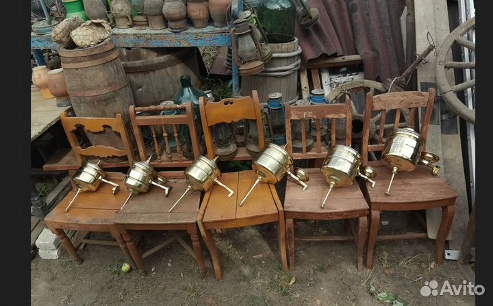 Рукомойник медный старинный латунный медь