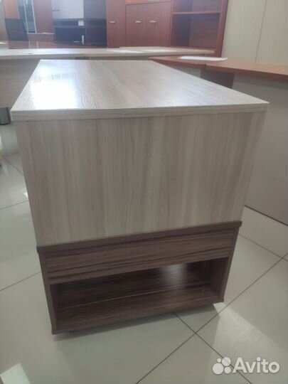 Стол, стол прямой, стол на опорной тумбе