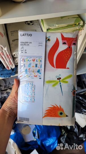 Латто постельное белье икеа детское