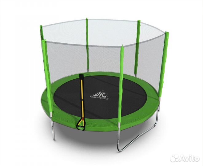 Батут 305 см 10ф с защитной сеткой