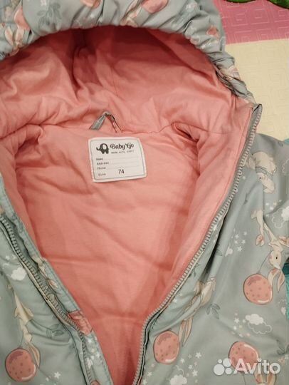 Комбинезон демисезонный 74