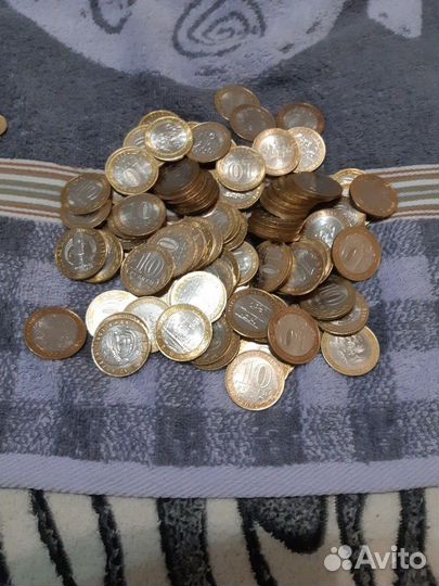 Монеты 10рублей биметаллические