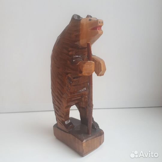 Статуэтки медведи СССР. Дерево. Вещи СССР