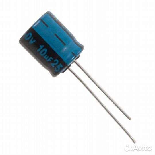 Конденсатор электролитический 10x250 (10x12,5) TK