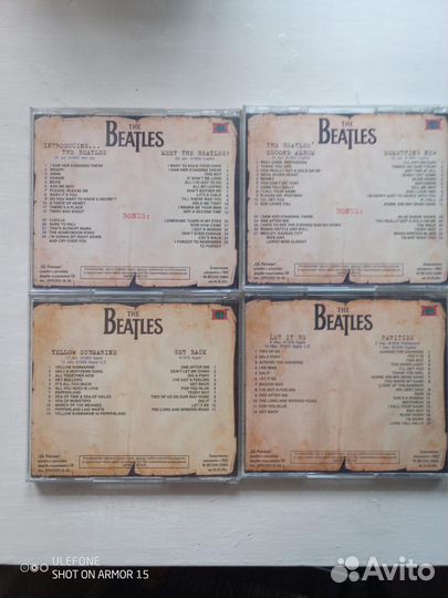 Коллекция юбилейного выпуска CD THE Beatles