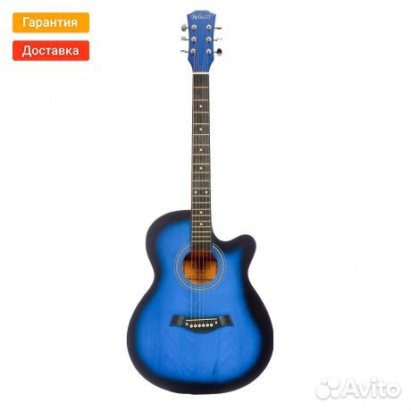 Гитара акустическая Belucci BC4010 BLS синий