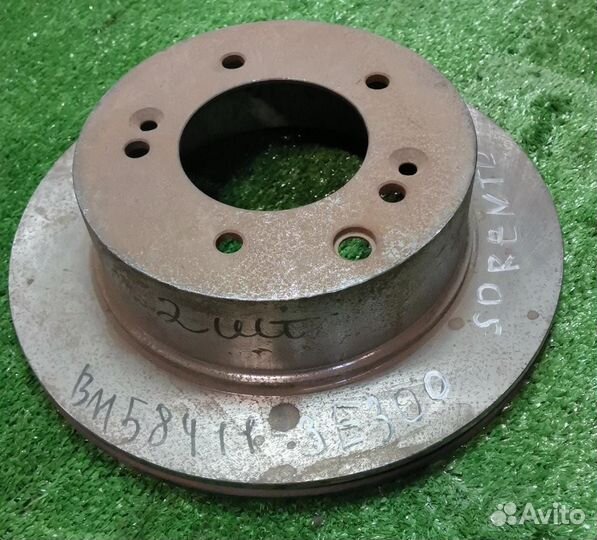 Диск тормозной задний KIA sorento 02-09