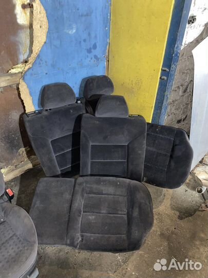 Салон в сборе сиденья volkswagen jetta 4 bora