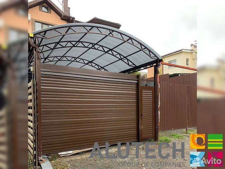 Ворота роллетные Аlutech