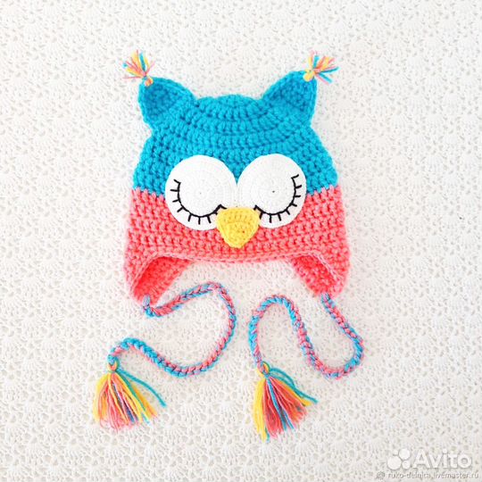 Шапка вязаная детская. Вяжу на заказ 1-3 дня