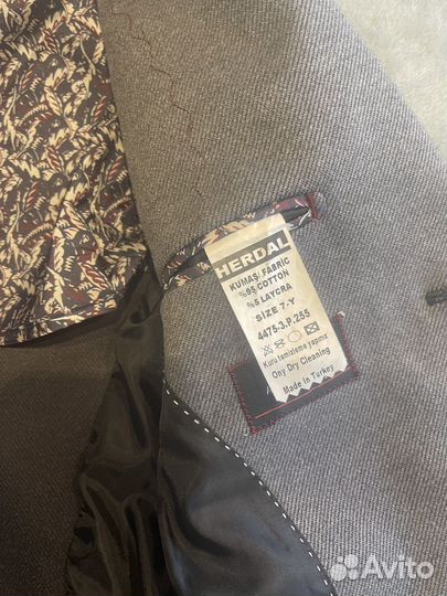 Пиджак на мальчика 128 школьная форма