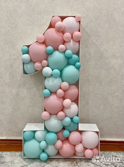 Объемные цифры для праздника, каркасы аэромазайки