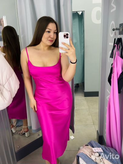 Шелковое платье