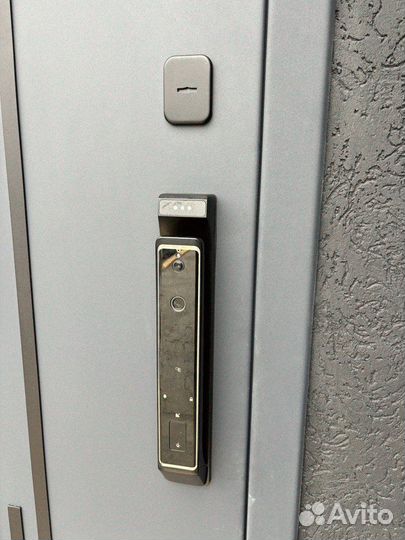 Дверь входная зеленая