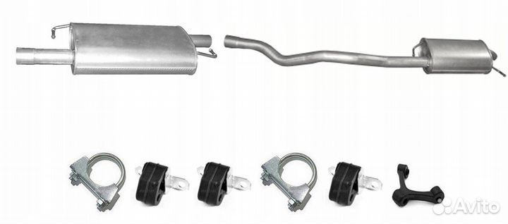 Глушитель VW Transporter T4 T5