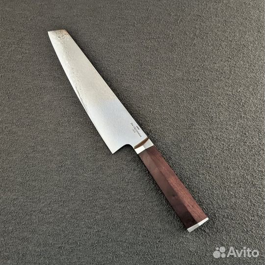 Кухонный нож киритсуке шеф сталь ATS-34