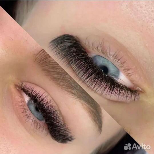 Наращивание ресниц. Ламинирование ресниц и бровей