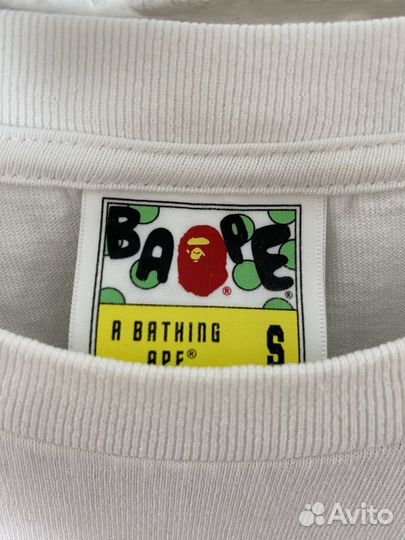 A bathing APE bape face TEE