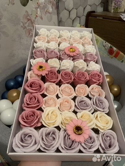 Мыльные цветы