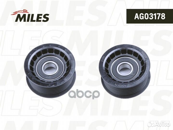 Ролик ремня приводного VAG/porsche 3.0 08- AG03