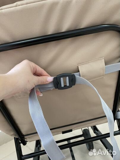 Коляска-санки Снеговик