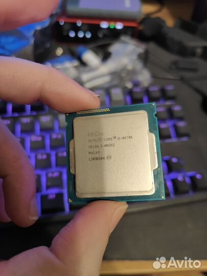 Intel Core i5 4670k жидкий металл