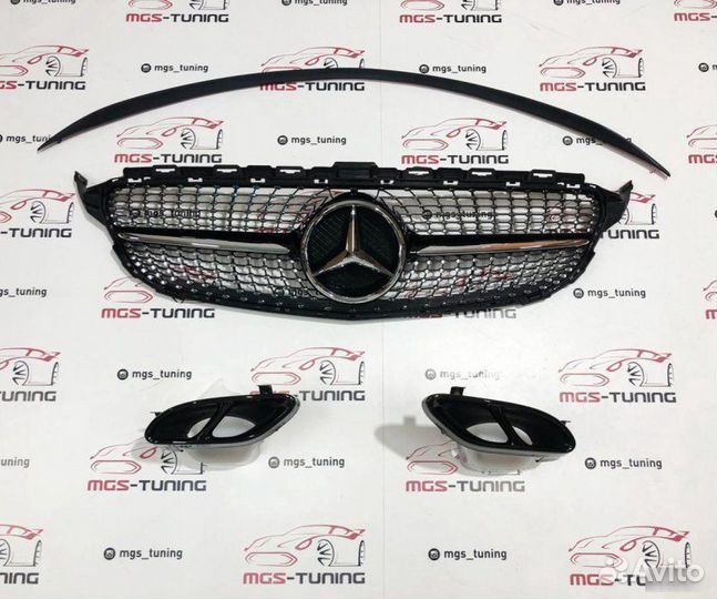 Комплект дооснащения Mercedes w205 C43 AMG Black