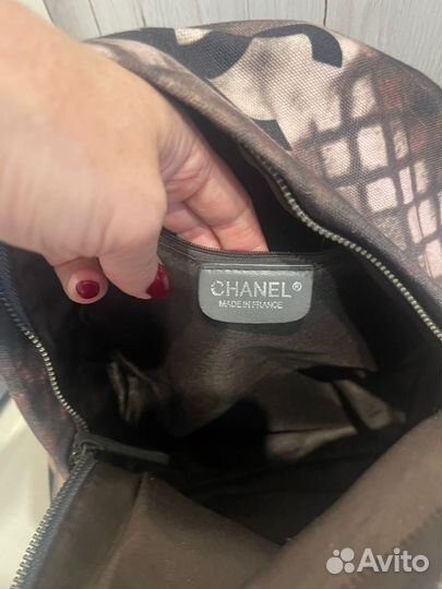 Рюкзак Chanel (текстильный)