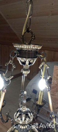 Светильник потолочный подвесной бу