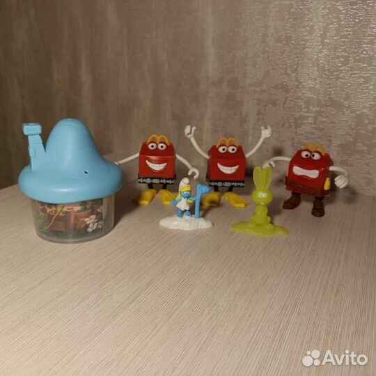 Игрушки из макдональдса
