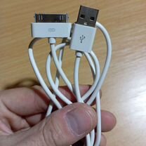 Кабель 30 pin для iPhone 4/4S iPad 1-3. 1 м