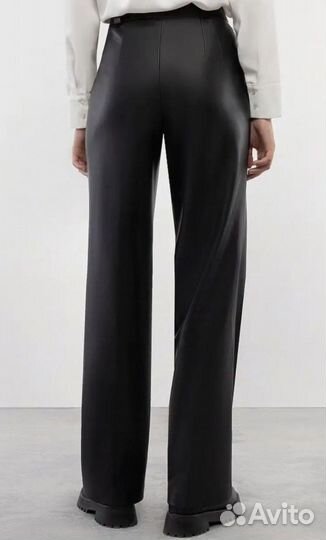 Брюки кожаные Calista, размер 50