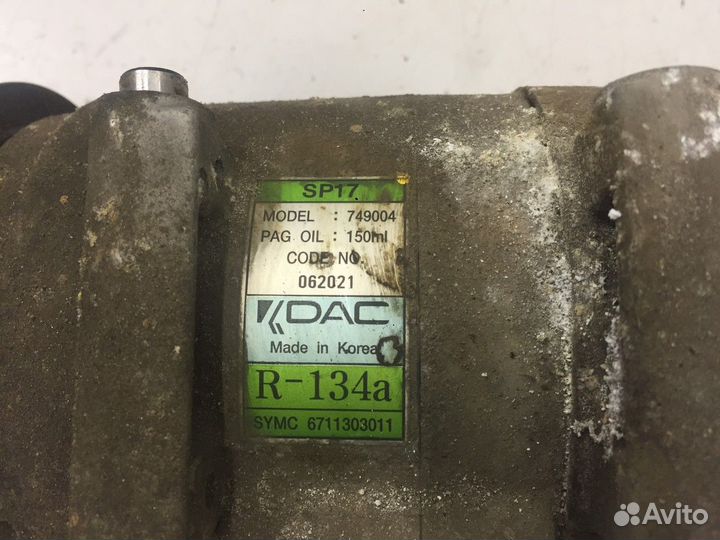 Компрессор кондиционера (SsangYong Actyon)