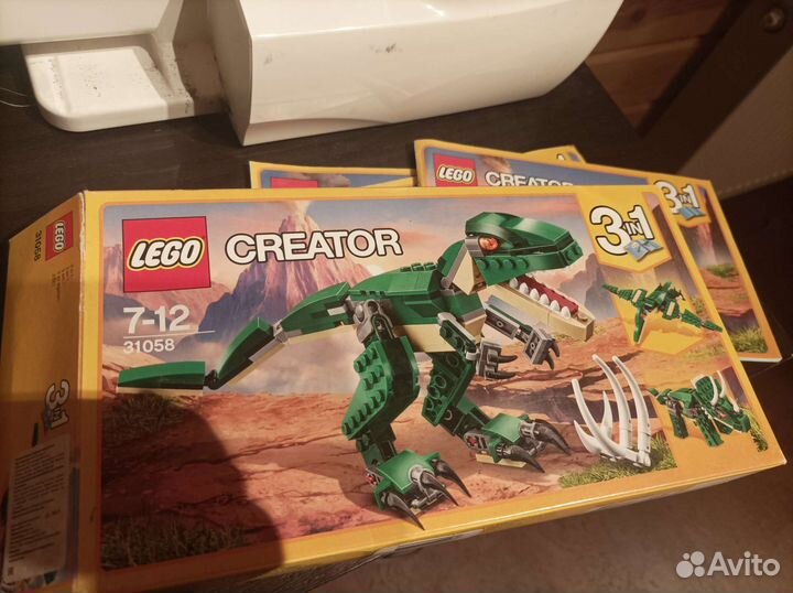 Lego разное остатки 31058, 7583