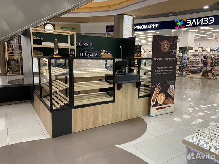 Островки в ТЦ, Стойка для пекарни, Витрины хлебные