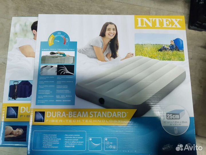 Надувной матрас intex