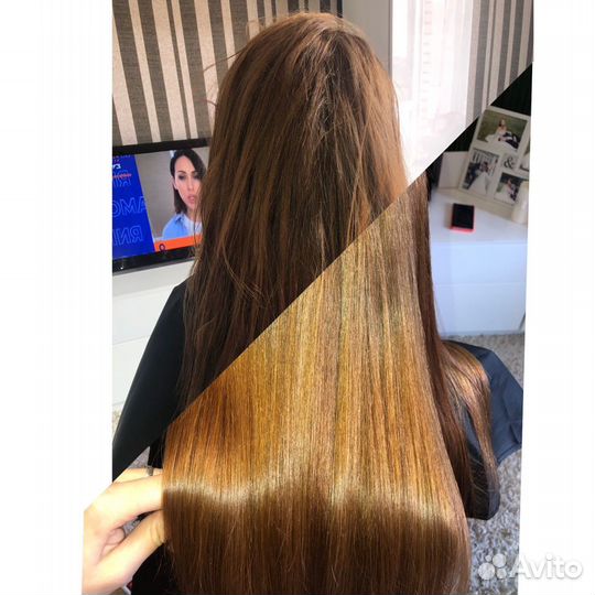 Кератиновое выпрямление,ботокс для волос, наноплас
