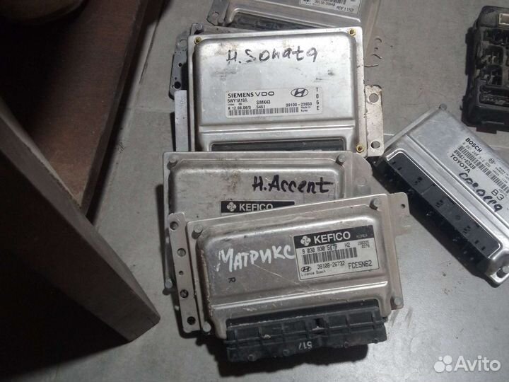 Блок управления двигателем Hyundai Matrix 2005