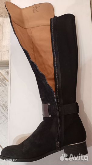 Сапоги женские натуральная кожа 37