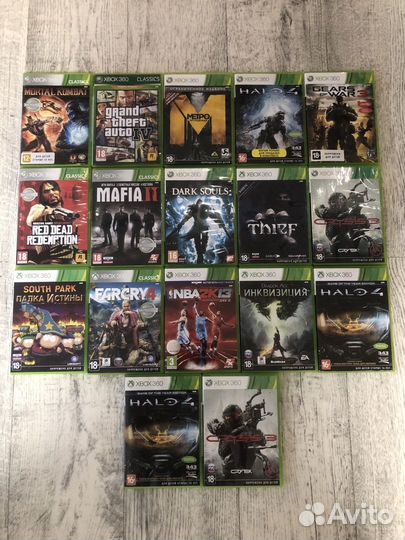 Диски xbox 360