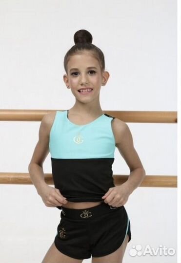 Костюм (майка и шорты) для худ.гимнастики